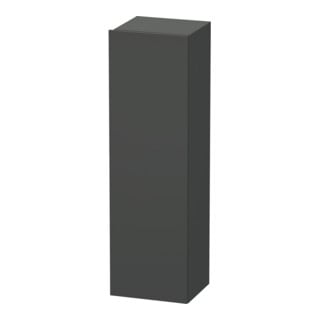 Duravit Hochschrank DuraStyle 40x36x140cm, Tür rechts, graphit matt
