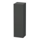 Duravit Hochschrank DuraStyle 40x36x140cm, Tür rechts, graphit matt-1