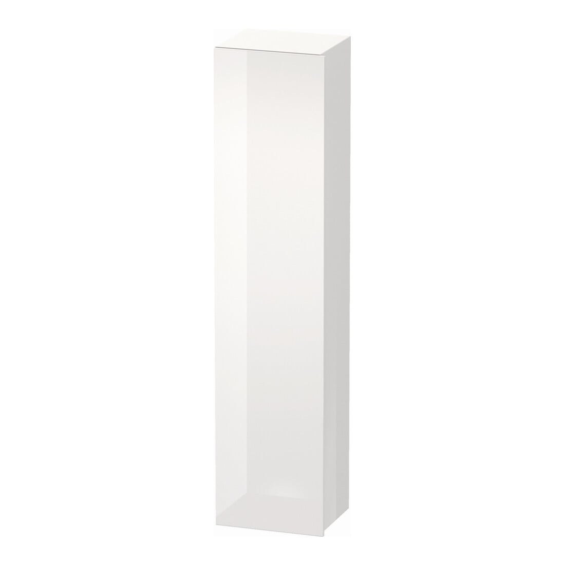Duravit Hochschrank DuraStyle 40x36x180cm, Tür li, Nussb nat/weiß matt