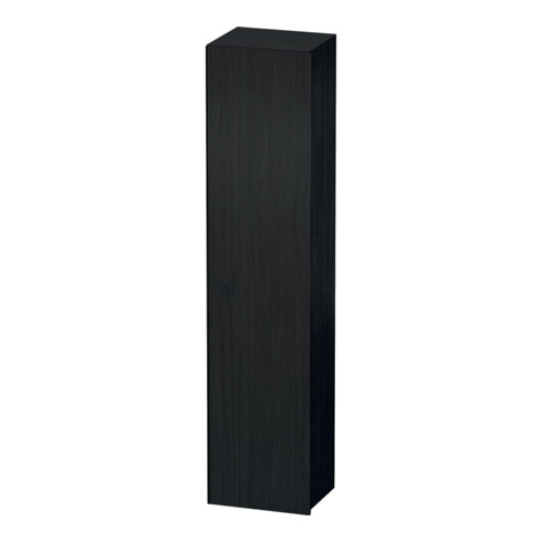 Duravit Hochschrank DuraStyle 40x36x180cm, Tür links, Eiche schwarz
