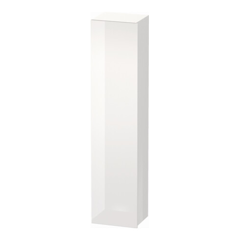 Duravit Hochschrank DuraStyle 40x36x180cm, Tür re, Nussb nat/weiß matt