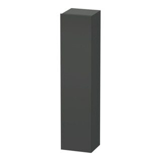 Duravit Hochschrank DuraStyle 40x36x180cm, Tür rechts, graphit matt