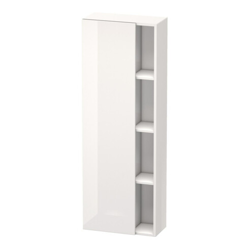 Duravit Hochschrank DuraStyle 50x24x140 cm, porte gauche, blanc brillant