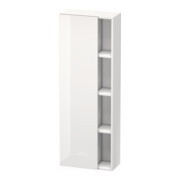 Duravit Hochschrank DuraStyle 50x24x140cm, Tür li, Nussb nat/weiß matt
