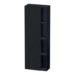 Duravit Hochschrank DuraStyle 50x24x140cm, Tür links, Eiche schwarz
