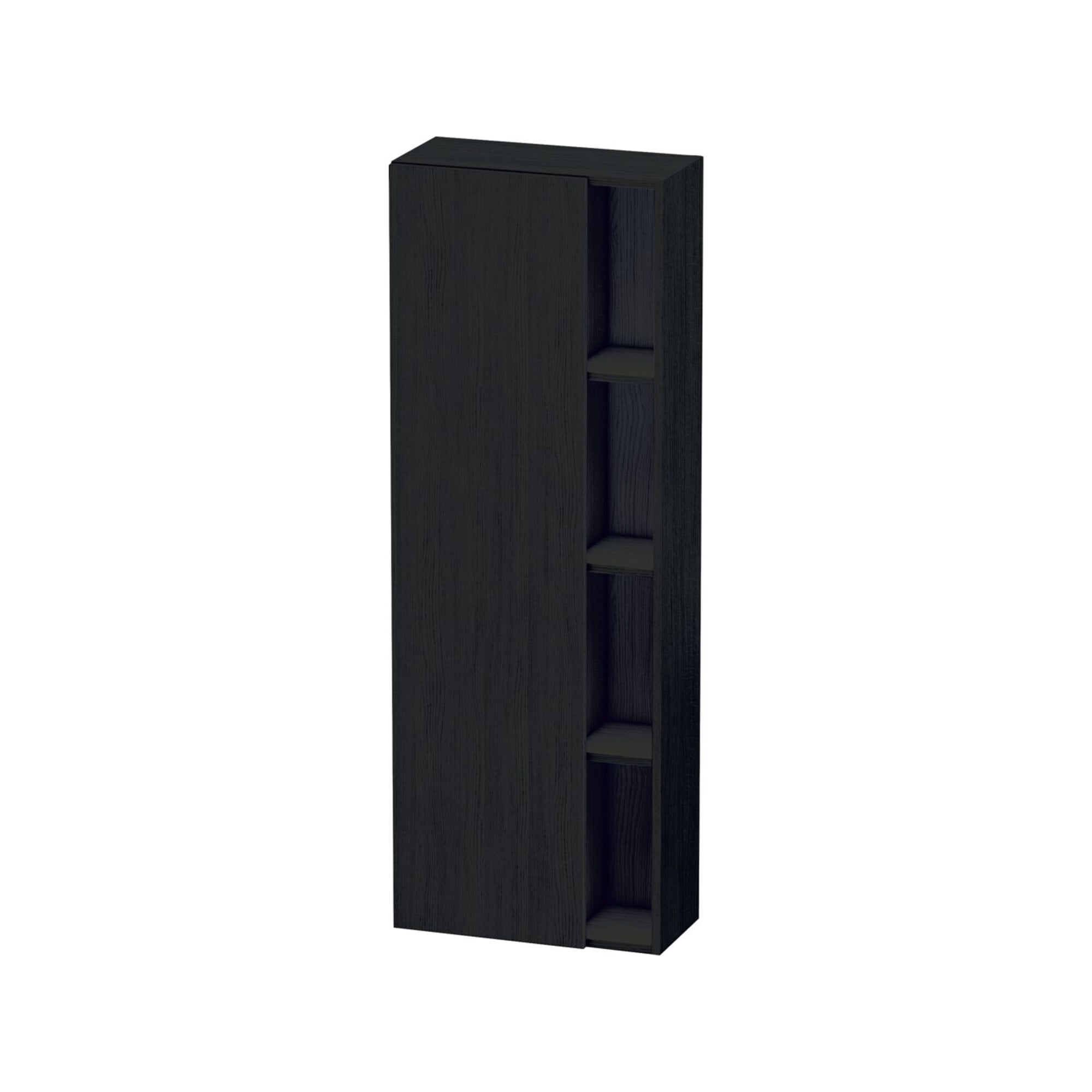 Duravit Hochschrank DuraStyle 50x24x140cm, Tür links, Eiche schwarz