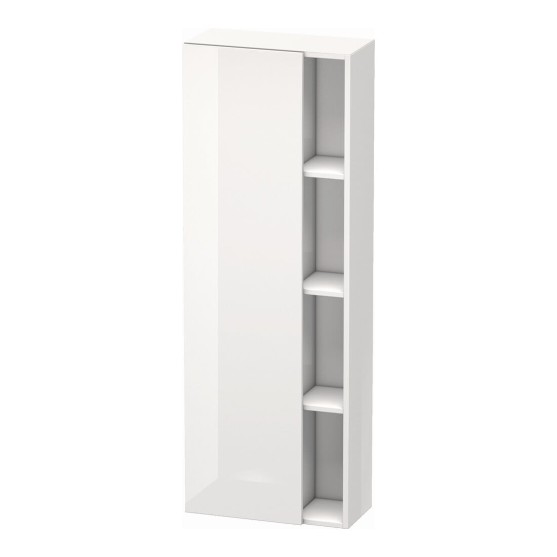 Duravit Hochschrank DuraStyle 50x24x140cm, Tür links, Eiche schwarz
