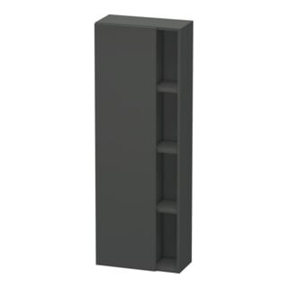 Duravit Hochschrank DuraStyle 50x24x140cm, Tür links, graphit matt