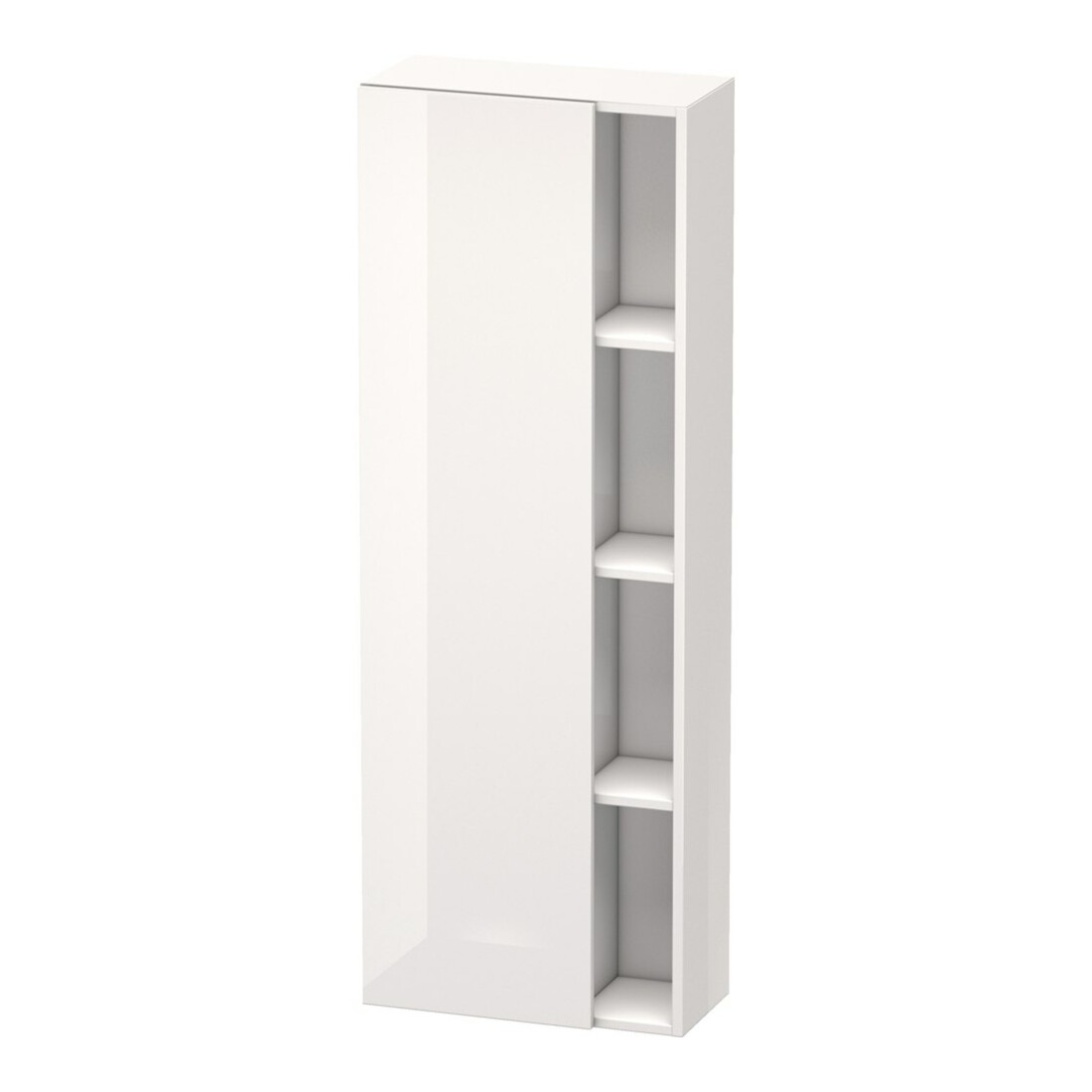 Duravit Hochschrank DuraStyle 50x24x140cm, Tür links, weiß Hochglanz