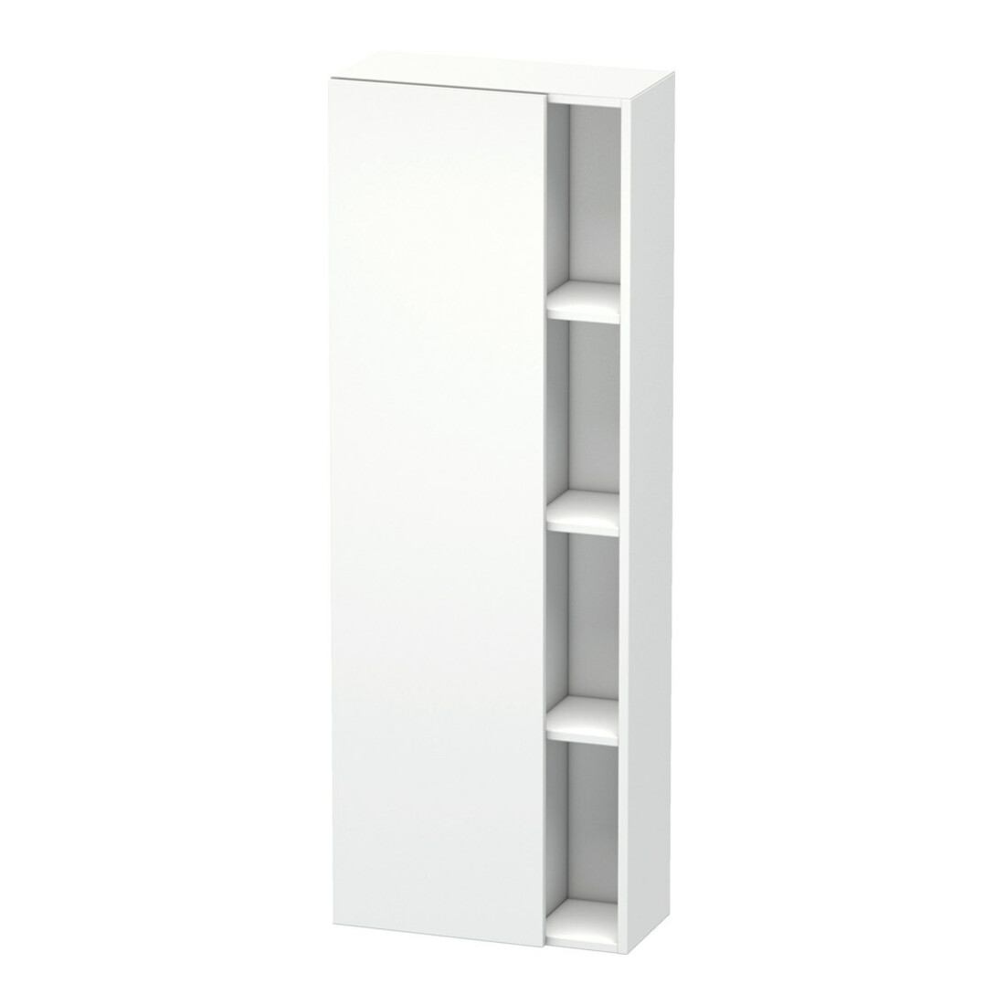 Duravit Hochschrank DuraStyle 50x24x140cm, Tür links, weiß matt