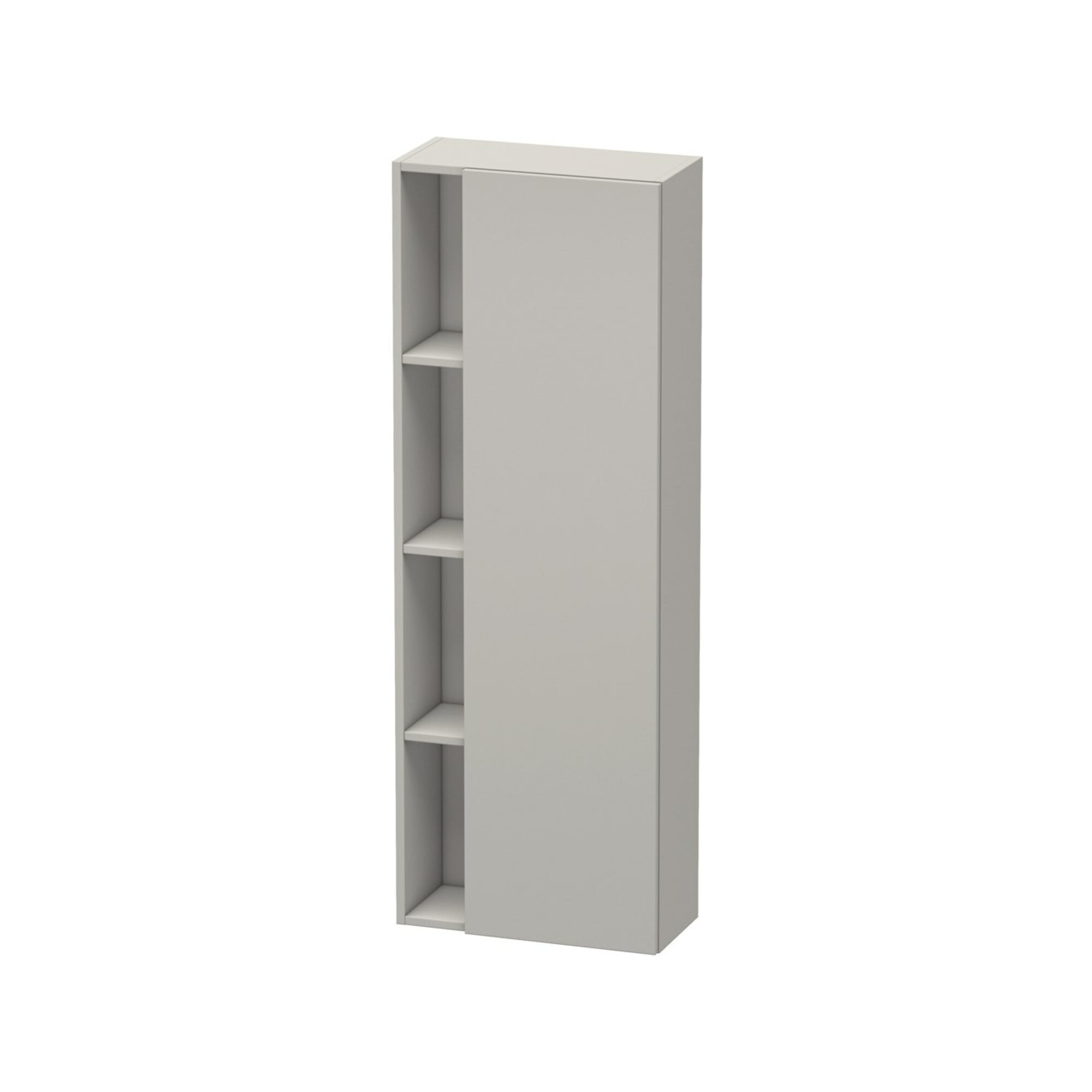 Duravit Hochschrank DuraStyle 50x24x140cm, Tür rechts, betongrau matt