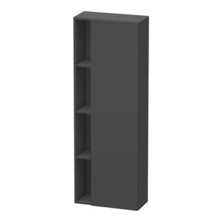 Duravit Hochschrank DuraStyle 50x24x140cm, Tür rechts, graphit matt