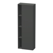 Duravit Hochschrank DuraStyle 50x24x140cm, Tür rechts, graphit matt
