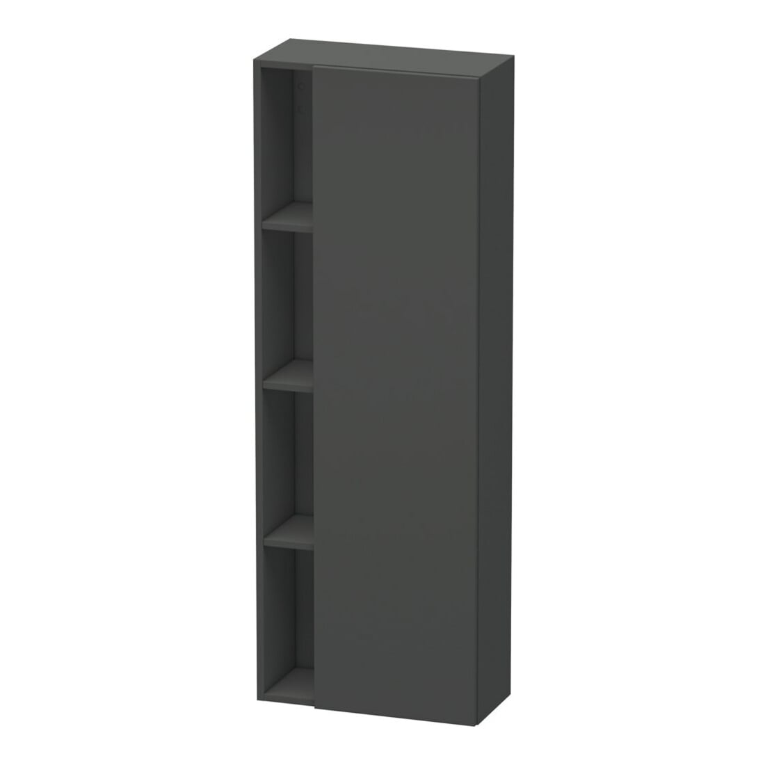 Duravit Hochschrank DuraStyle 50x24x140cm, Tür rechts, graphit matt