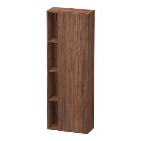 Duravit Hochschrank DuraStyle 50x24x140cm, Tür rechts, nussbaum dunkel