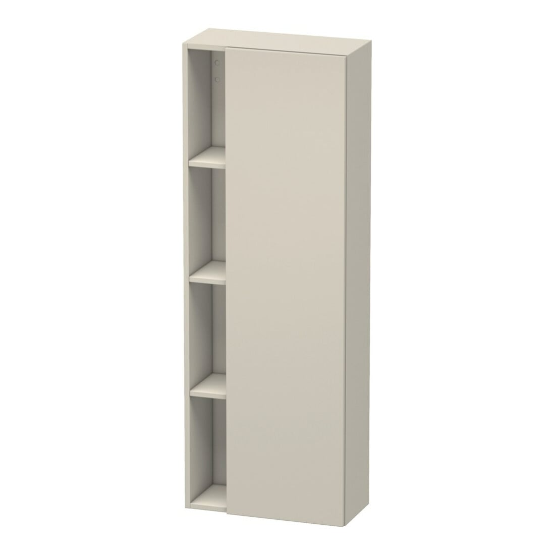 Duravit Hochschrank DuraStyle 50x24x140cm, Tür rechts, taupe