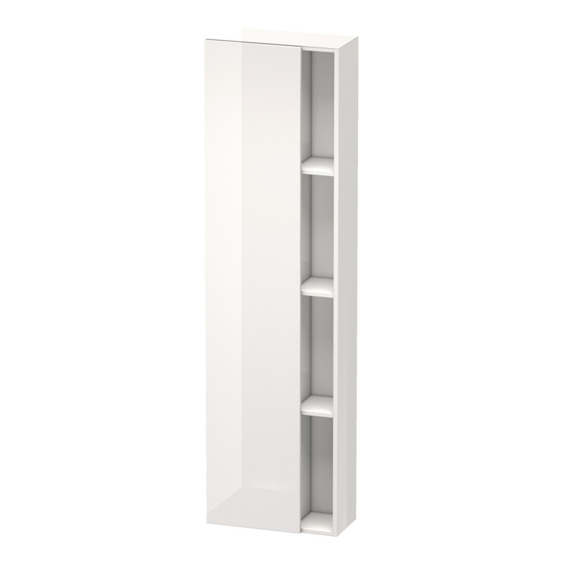 Duravit Hochschrank DuraStyle 50x24x180 cm, porte gauche, blanc brillant