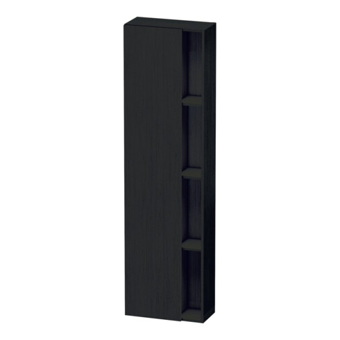 Duravit Hochschrank DuraStyle 50x24x180cm, Tür links, Eiche schwarz