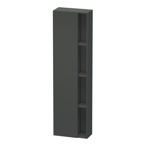 Duravit Hochschrank DuraStyle 50x24x180cm, Tür links, graphit matt