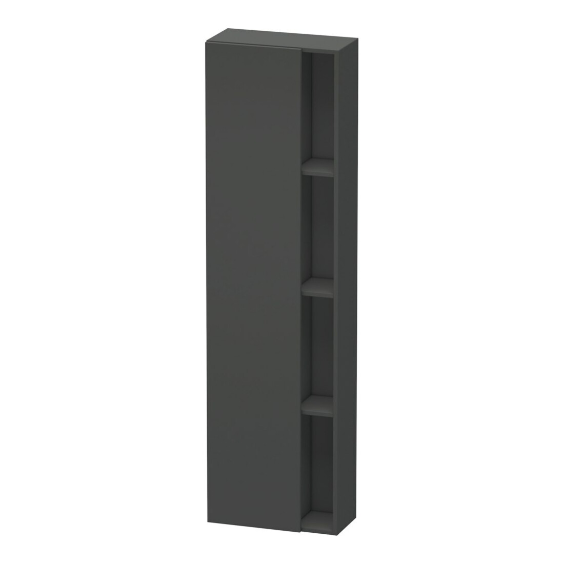 Duravit Hochschrank DuraStyle 50x24x180cm, Tür links, graphit matt