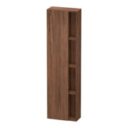 Duravit Hochschrank DuraStyle 50x24x180cm, Tür links, nussbaum dunkel