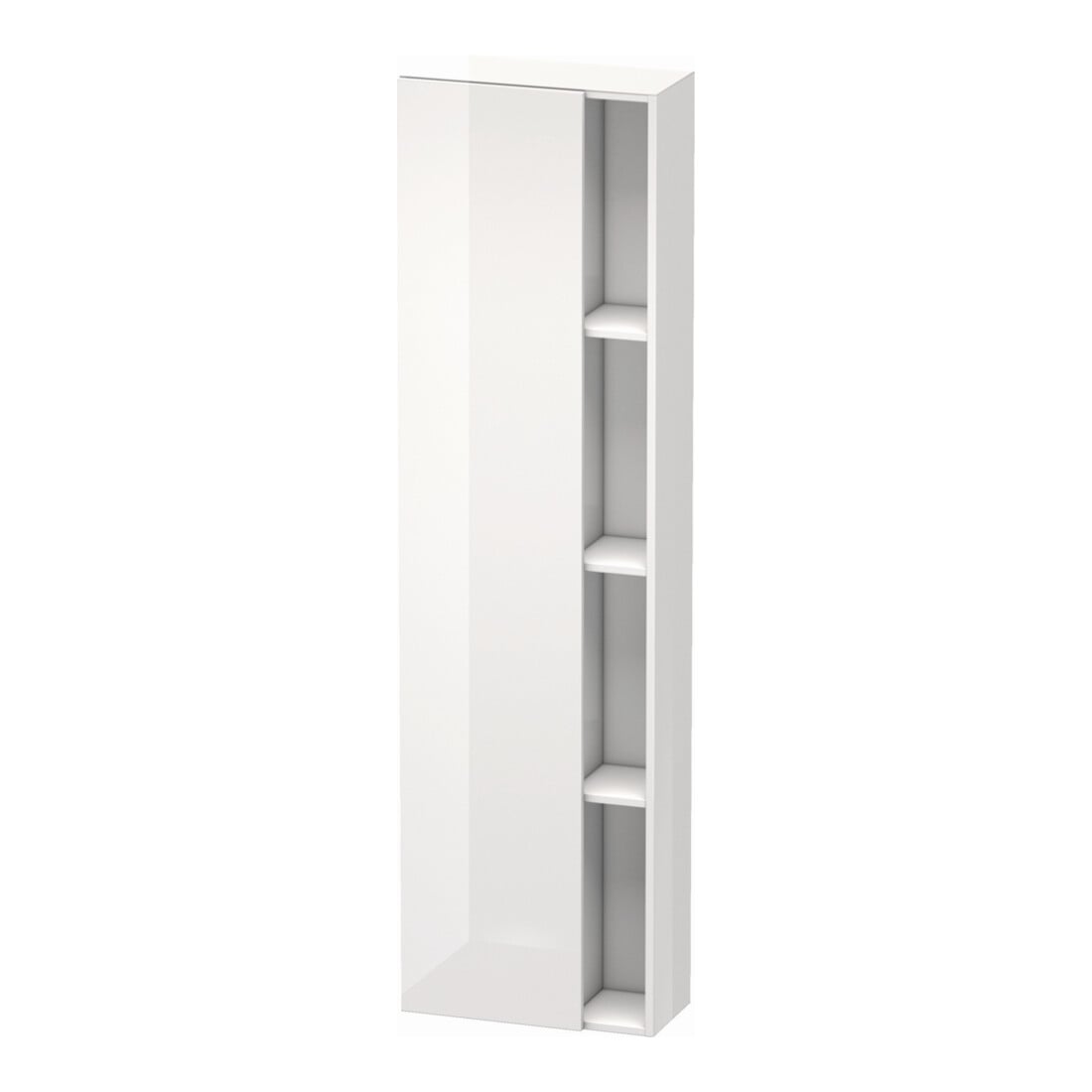 Duravit Hochschrank DuraStyle 50x24x180cm, Tür re, betongr/basalt matt