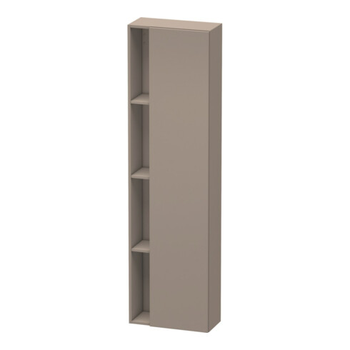 Duravit Hochschrank DuraStyle 50x24x180cm, Tür rechts, basalt matt