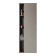 Duravit Hochschrank DuraStyle 50x24x180cm, Tür rechts, basalt matt-3