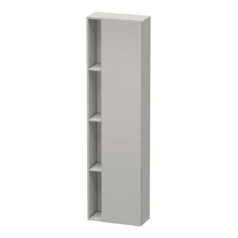 Duravit Hochschrank DuraStyle 50x24x180cm, Tür rechts, betongrau matt