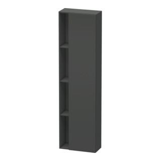 Duravit Hochschrank DuraStyle 50x24x180cm, Tür rechts, graphit matt