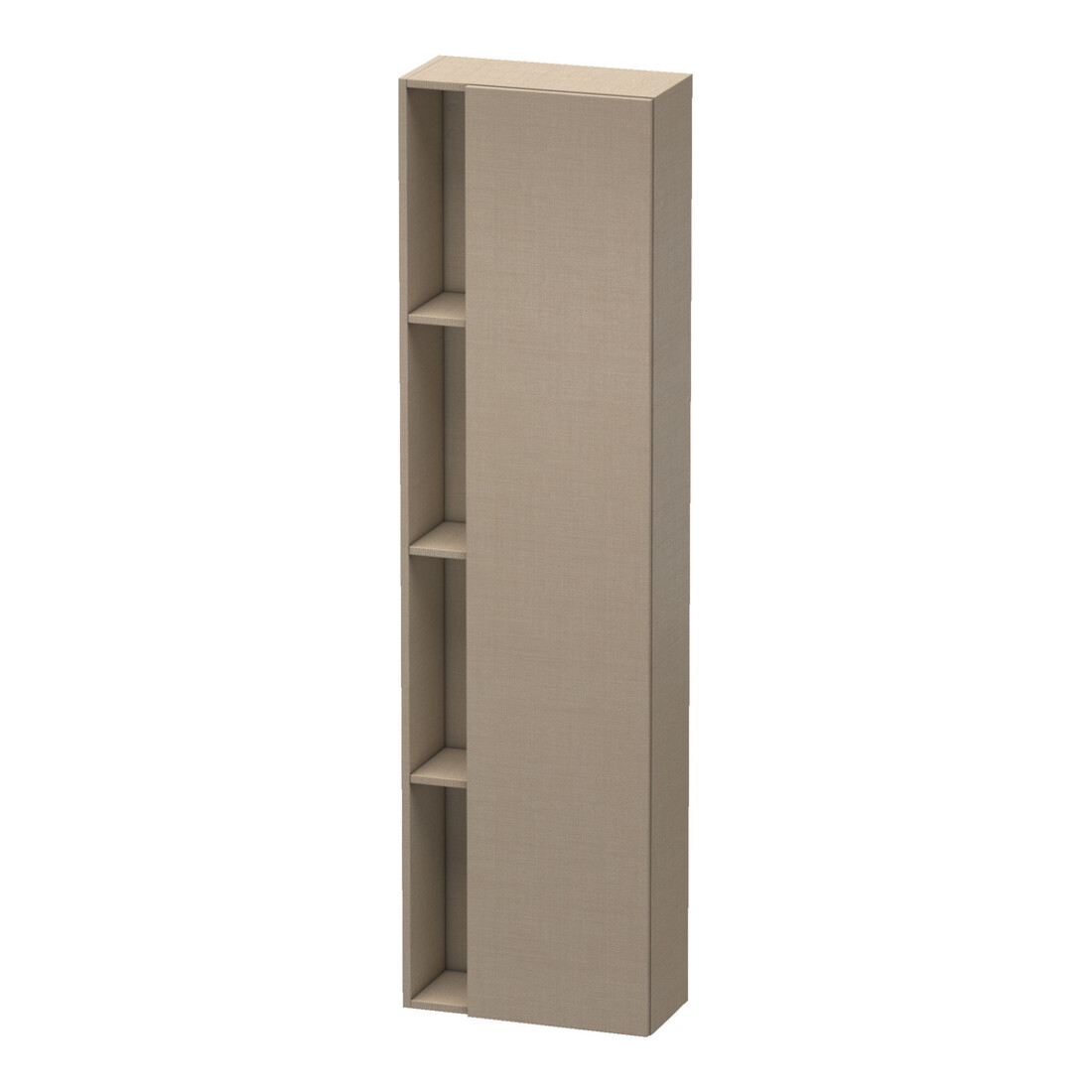 Duravit Hochschrank DuraStyle 50x24x180cm, Tür rechts, leinen