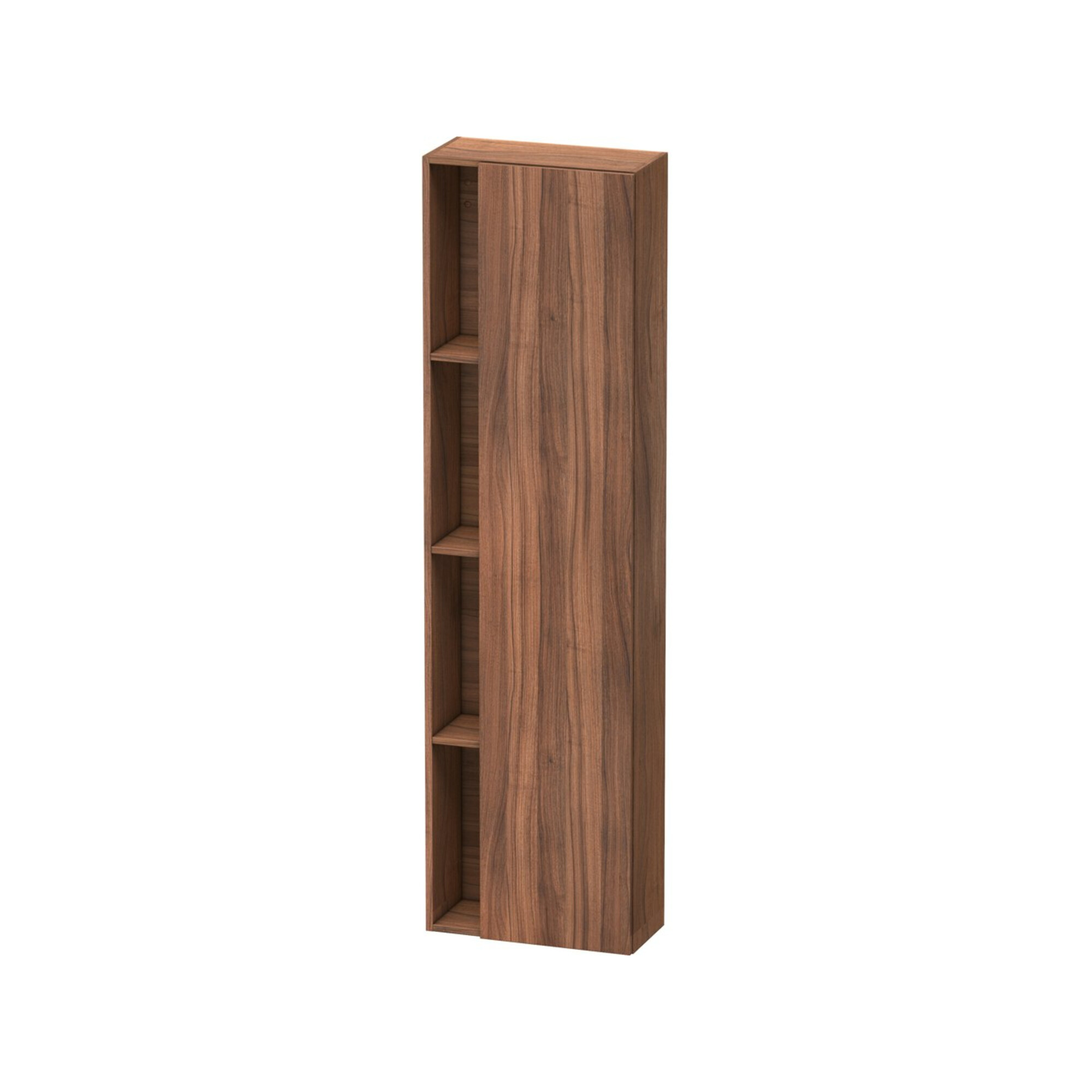 Duravit Hochschrank DuraStyle 50x24x180cm, Tür rechts, nussbaum natur