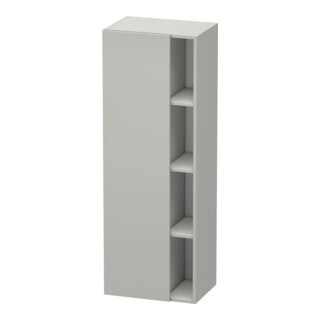 Duravit Hochschrank DuraStyle 50x36x140 cm, porte gauche, béton gris mat