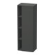 Duravit Hochschrank DuraStyle 50x36x140cm, porte droite, graphite mat-1