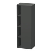 Duravit Hochschrank DuraStyle 50x36x140cm, porte droite, graphite mat