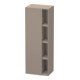 Duravit Hochschrank DuraStyle 50x36x140cm, Tür links, basalt matt-1