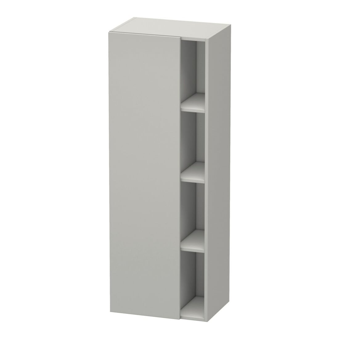Duravit Hochschrank DuraStyle 50x36x140cm, Tür links, betongrau matt