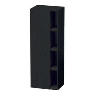 Duravit Hochschrank DuraStyle 50x36x140cm, Tür links, Eiche schwarz