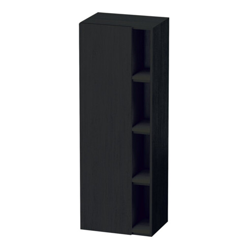 Duravit Hochschrank DuraStyle 50x36x140cm, Tür links, Eiche schwarz