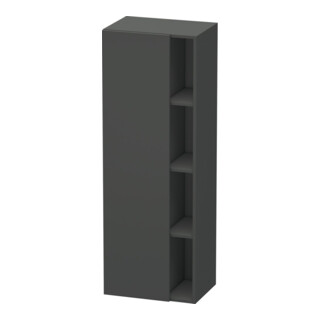 Duravit Hochschrank DuraStyle 50x36x140cm, Tür links, graphit matt