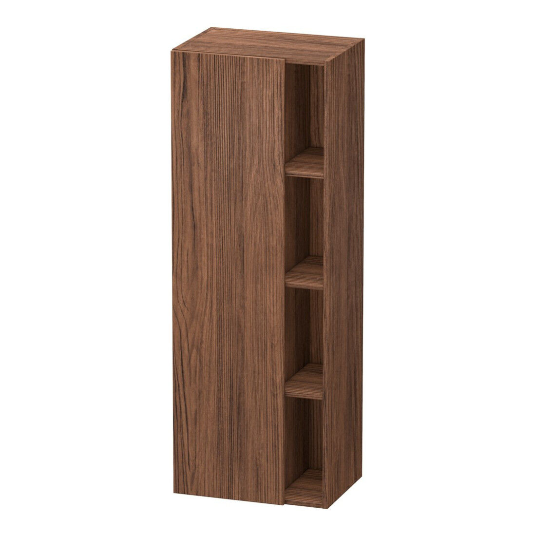 Duravit Hochschrank DuraStyle 50x36x140cm, Tür links, nussbaum dunkel