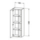 Duravit Hochschrank DuraStyle 50x36x140cm, Tür links, weiß Hochglanz-3