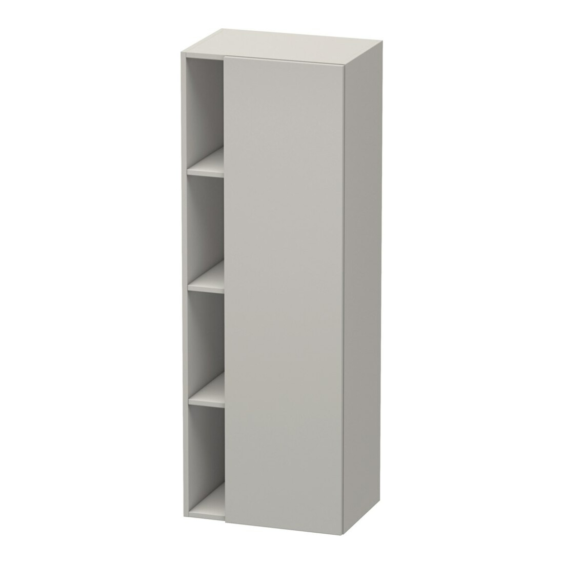 Duravit Hochschrank DuraStyle 50x36x140cm, Tür rechts, betongrau matt