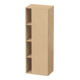 Duravit Hochschrank DuraStyle 50x36x140cm, Tür rechts, Eiche natur-1