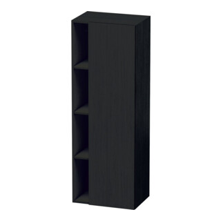 Duravit Hochschrank DuraStyle 50x36x140cm, Tür rechts, Eiche schwarz