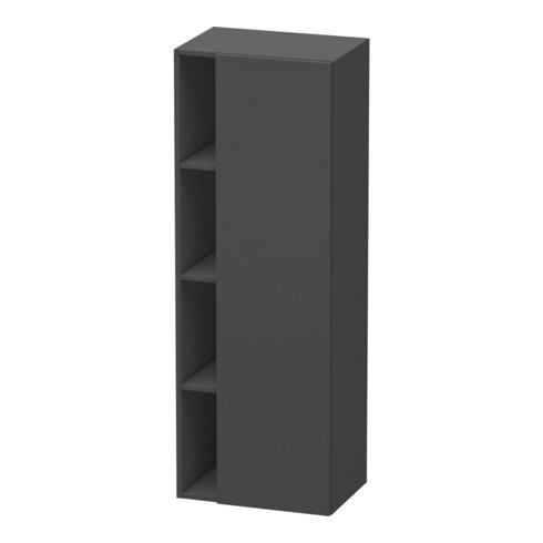 Duravit Hochschrank DuraStyle 50x36x140cm, Tür rechts, graphit matt