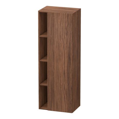 Duravit Hochschrank DuraStyle 50x36x140cm, Tür rechts, nussbaum dunkel
