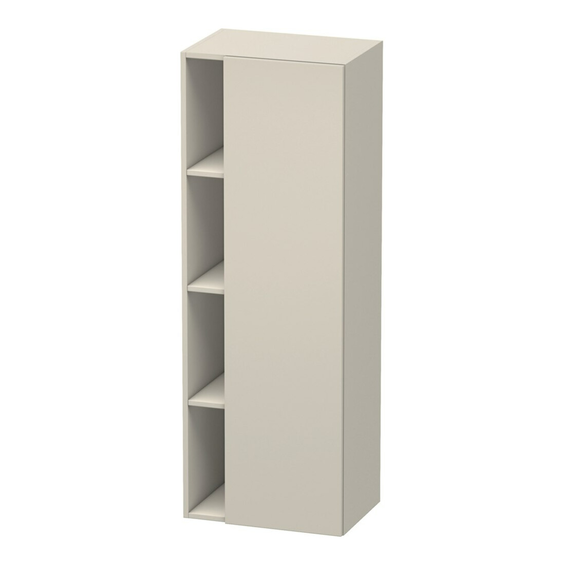 Duravit Hochschrank DuraStyle 50x36x140cm, Tür rechts, taupe