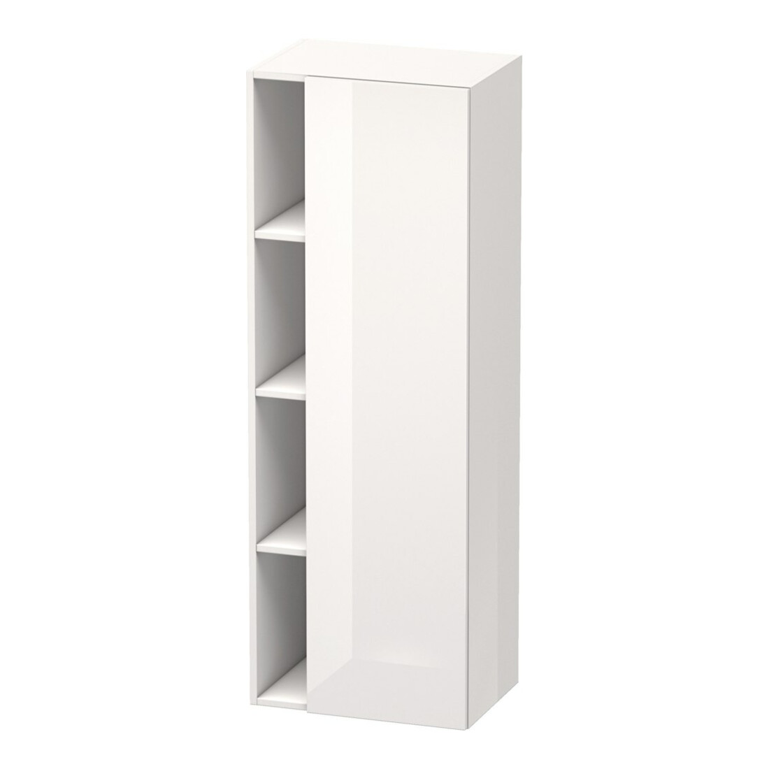 Duravit Hochschrank DuraStyle 50x36x140cm, Tür rechts, weiß Hochglanz