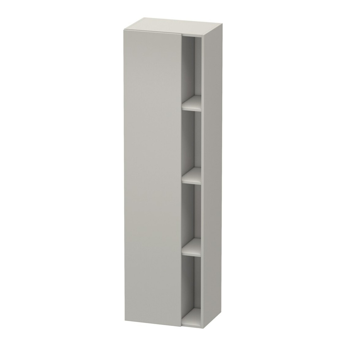 Duravit Hochschrank DuraStyle 50x36x180cm, Tür links, betongrau matt